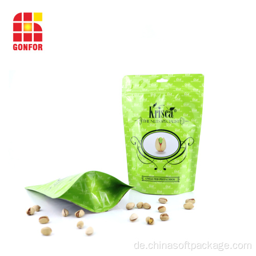 Nuts Packaging Bag Standbeutel mit Reißverschluss